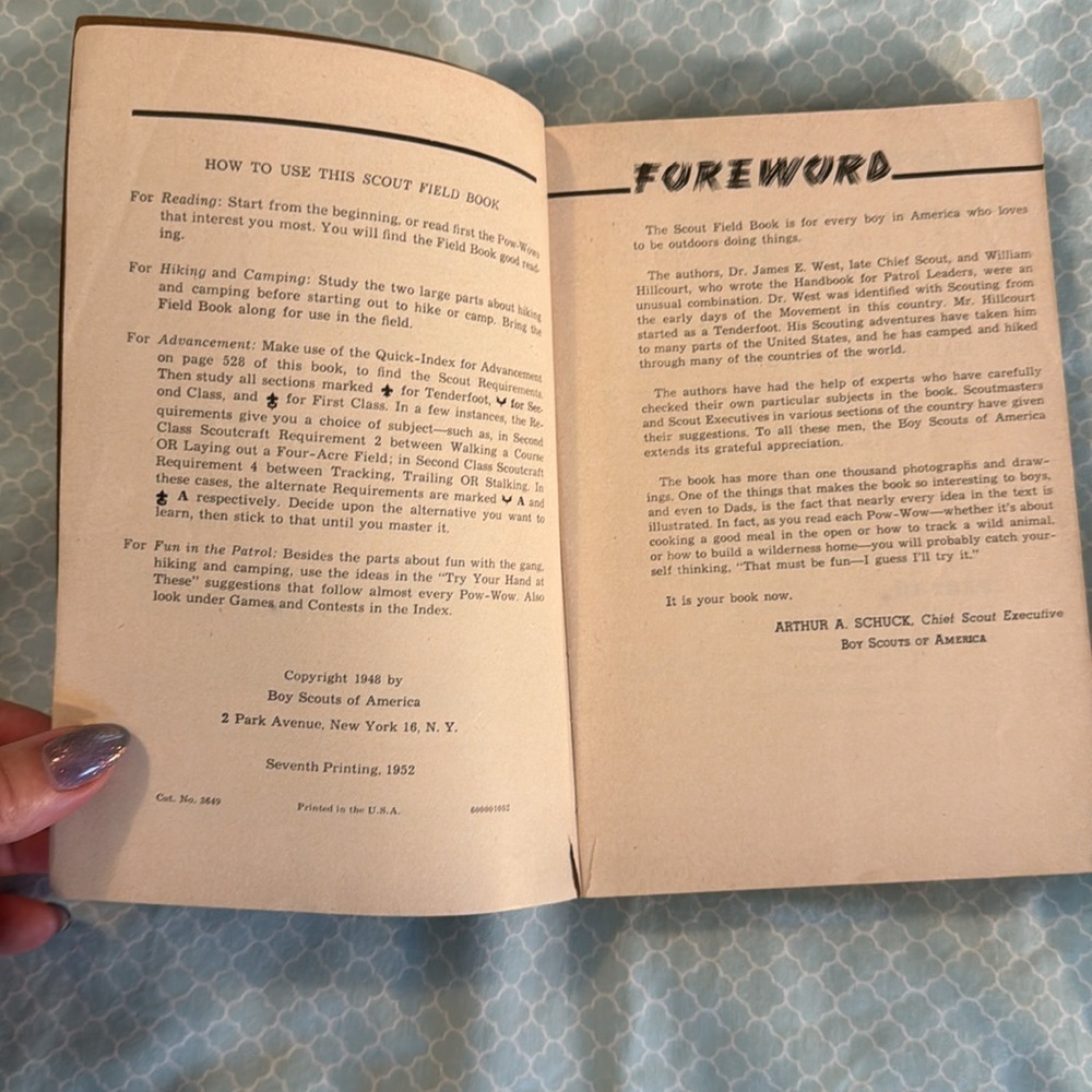 Vintage Scout Field Book - Boy Scouts of America EUC - Picture 7 of 7